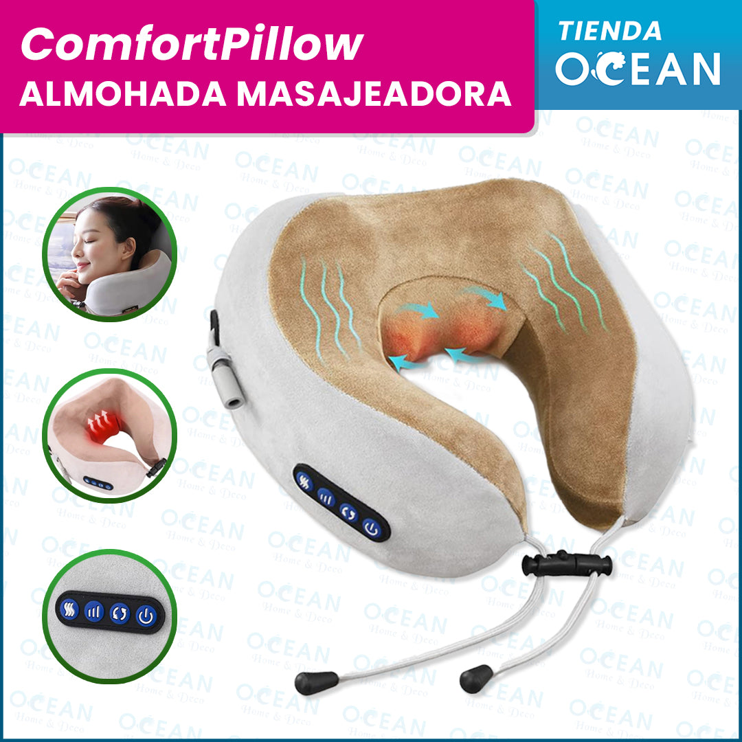 Almohada de Viaje Masajeadora