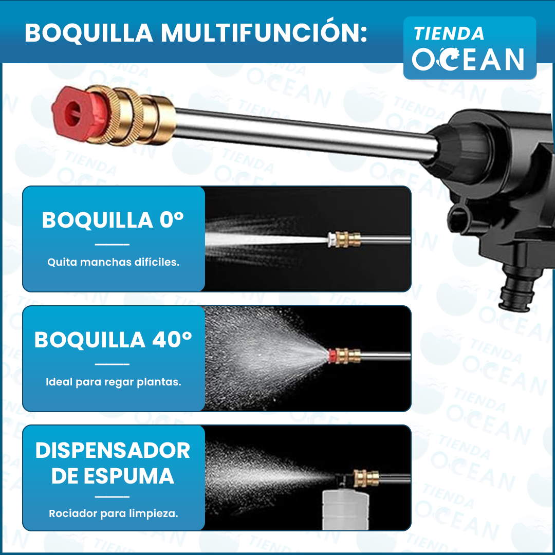 💦 Hidrolavadora Inalámbrica + 🔋🔋 1 Bat. 48V REGALO